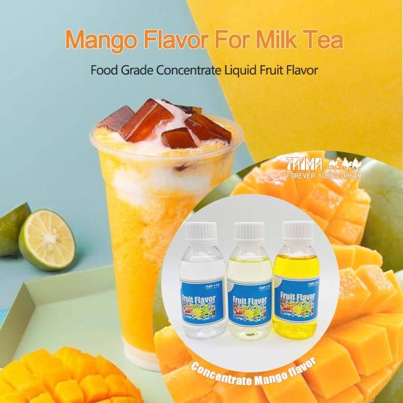 Taima Mango Fruit Cocnentrate Flavor Food Grade Liquid mango Flavoring for milk tea