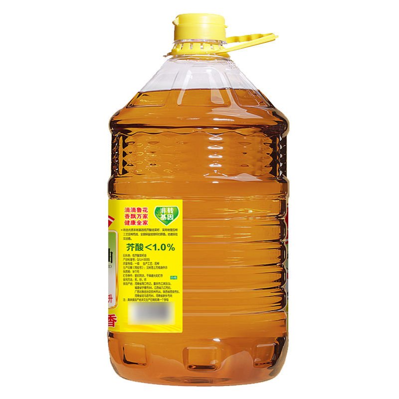 Luhua 5.43L ExtraFractional Rapeseed Oil Low Erucic Acid Plant Oil