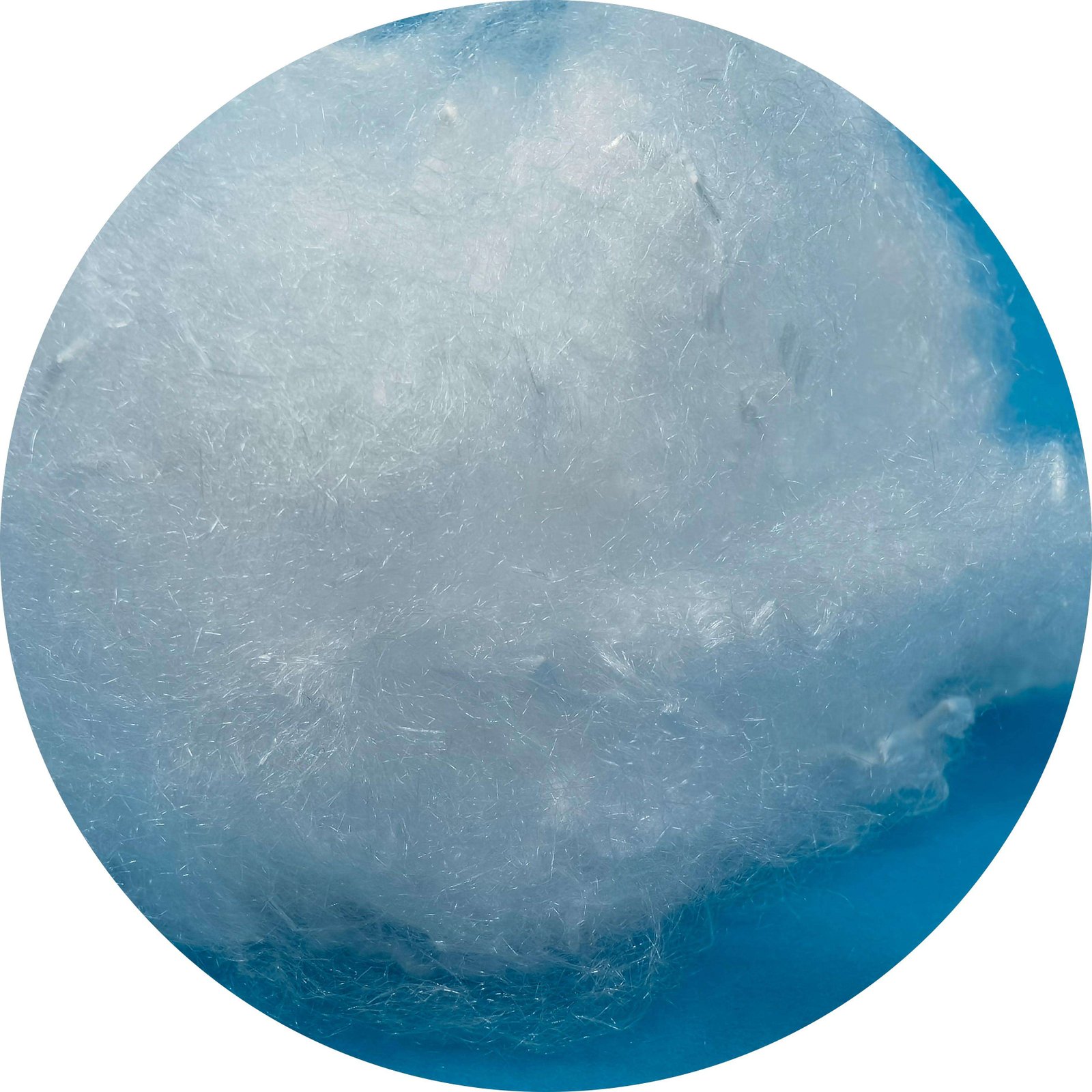 2.5D 102mm Virgin Functional Anti-UV Polyester Staple Fiber