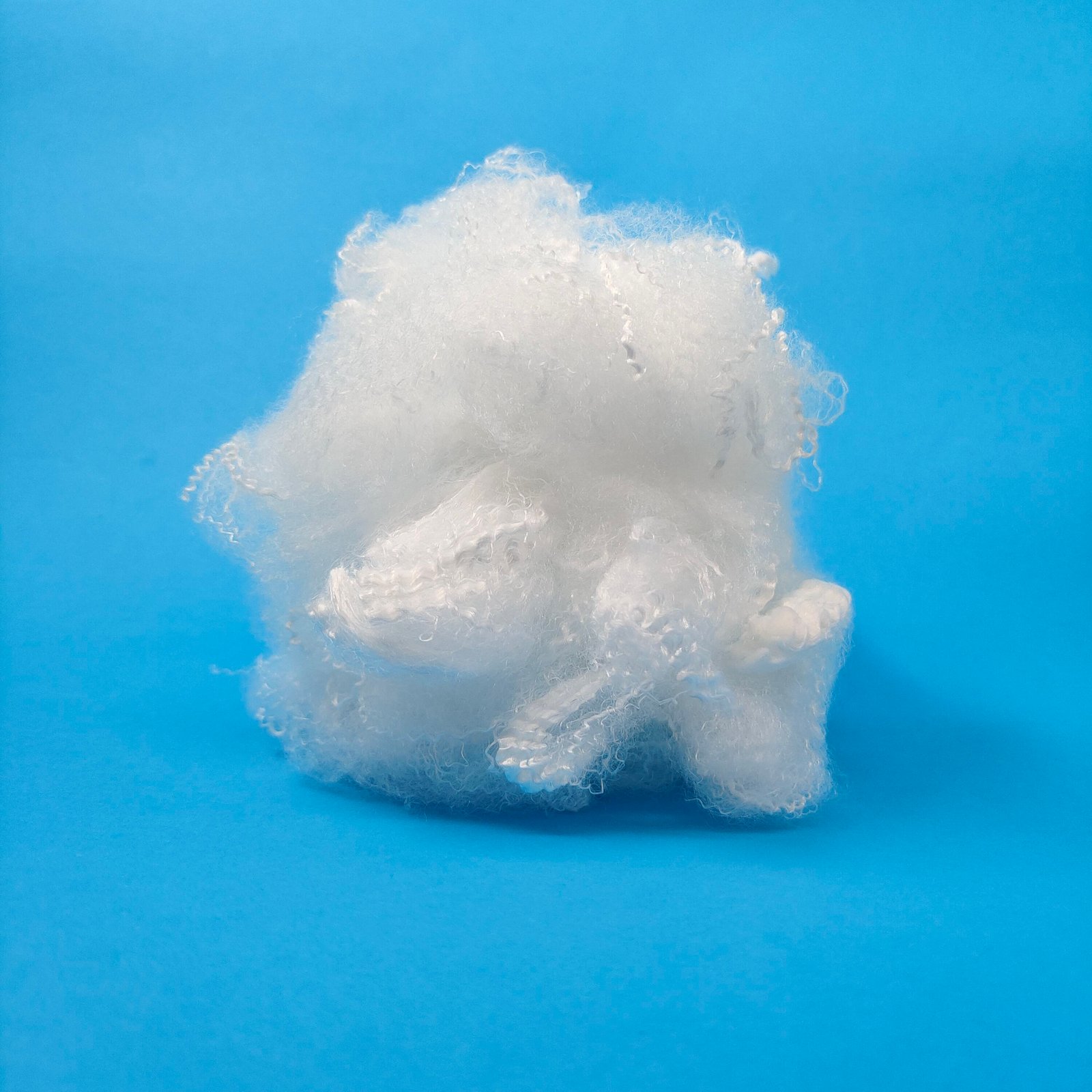 White 2D Recycled Polyester Staple Fiber 12D*76mm