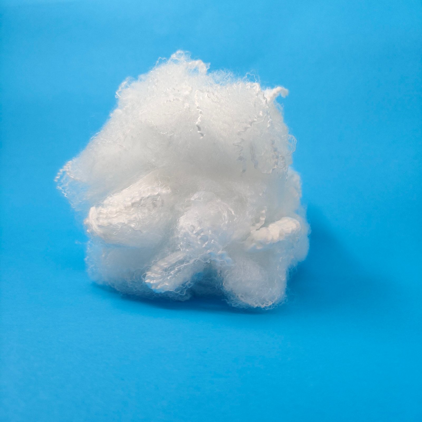 White 2D Recycled Polyester Staple Fiber 12D*76mm