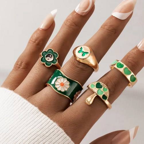 Fashion Handmade Rings for Women Rings 2021 Wholesale N210816