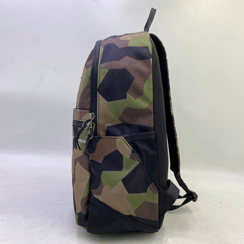 Vintage Camouflage Multi-Pocket Pattern Outdoor Backpack Durable Hiking Bag Tactics Backpack for Camping Travel Casual Wear