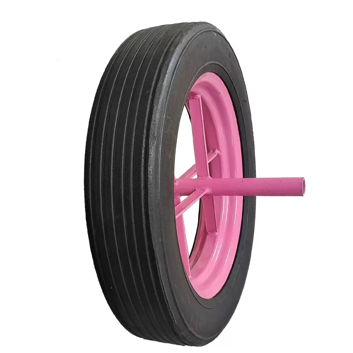 Direct Factory Supply 14inch Solid Wheel Wear-Resistant Corrosion-Resistant Rubber Tire for Industrial Transport Equipment