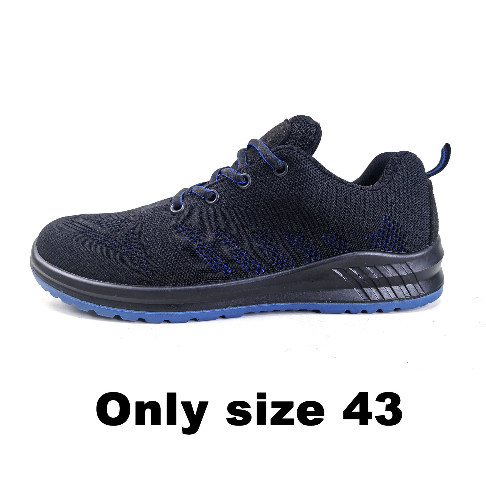 Breathable Lightweight Steel Toe Safety Low-cut Work Shoe for Upper Slip-resistant PU Sole