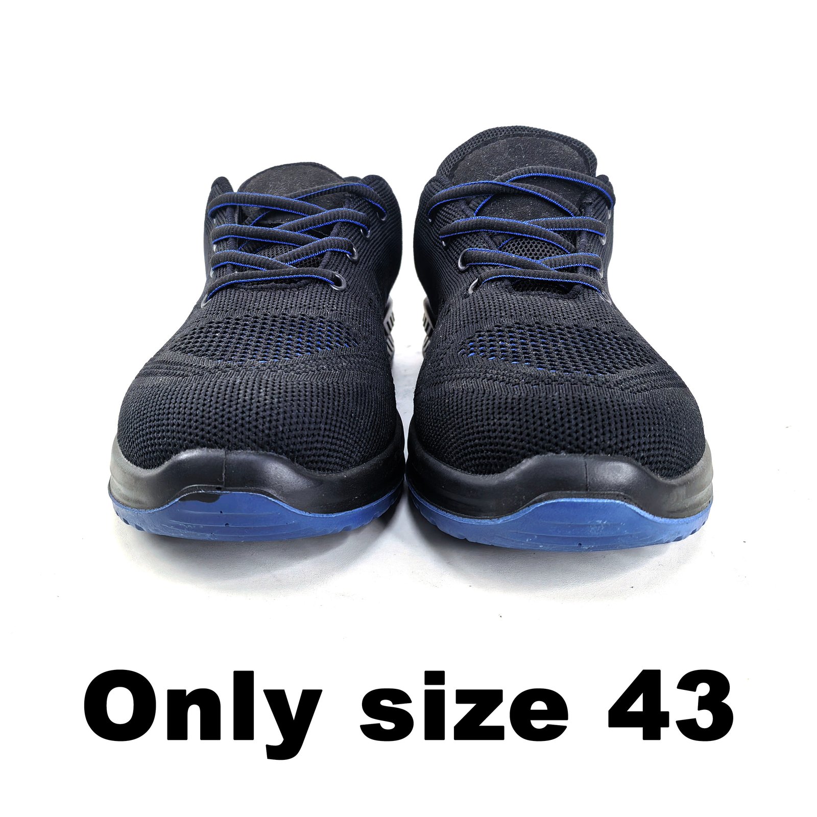 Breathable Lightweight Steel Toe Safety Low-cut Work Shoe for Upper Slip-resistant PU Sole