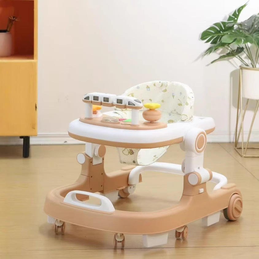 Baby Walker with Wheels and Seat 4 in 1 High Quality Learning Baby Walker Sit-to-stand Learning Walker Kids