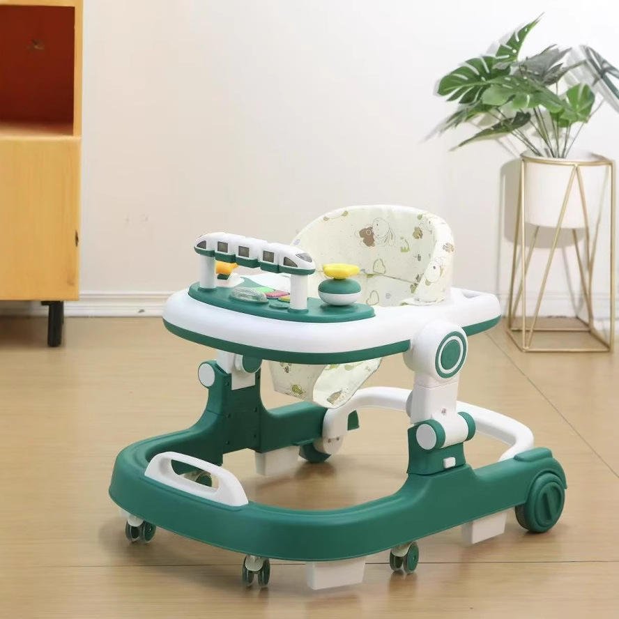 Baby Walker with Wheels and Seat 4 in 1 High Quality Learning Baby Walker Sit-to-stand Learning Walker Kids
