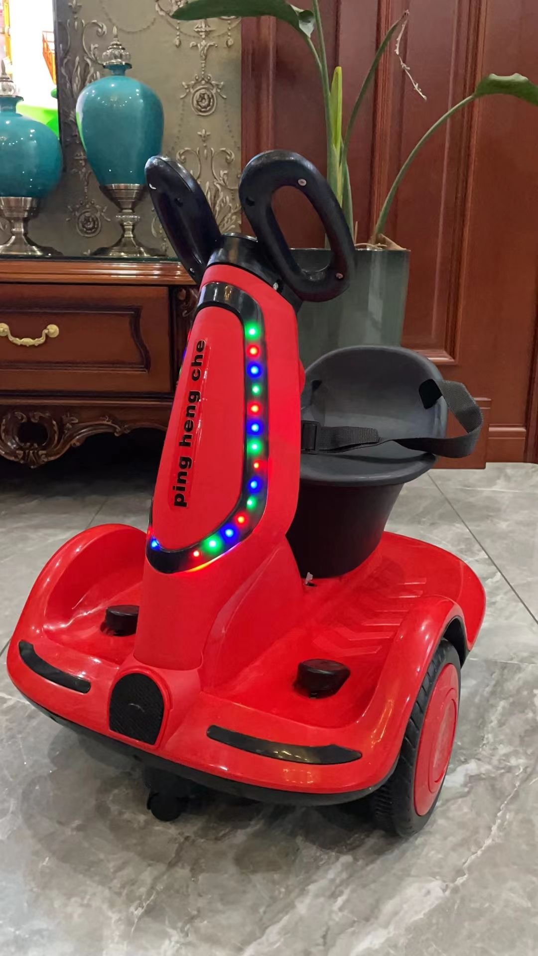 2024 New Design Hot Selling Children's Electric Ride-On Car Remote Control 360 Degree Rotation Big Battery Power Plastic Toy