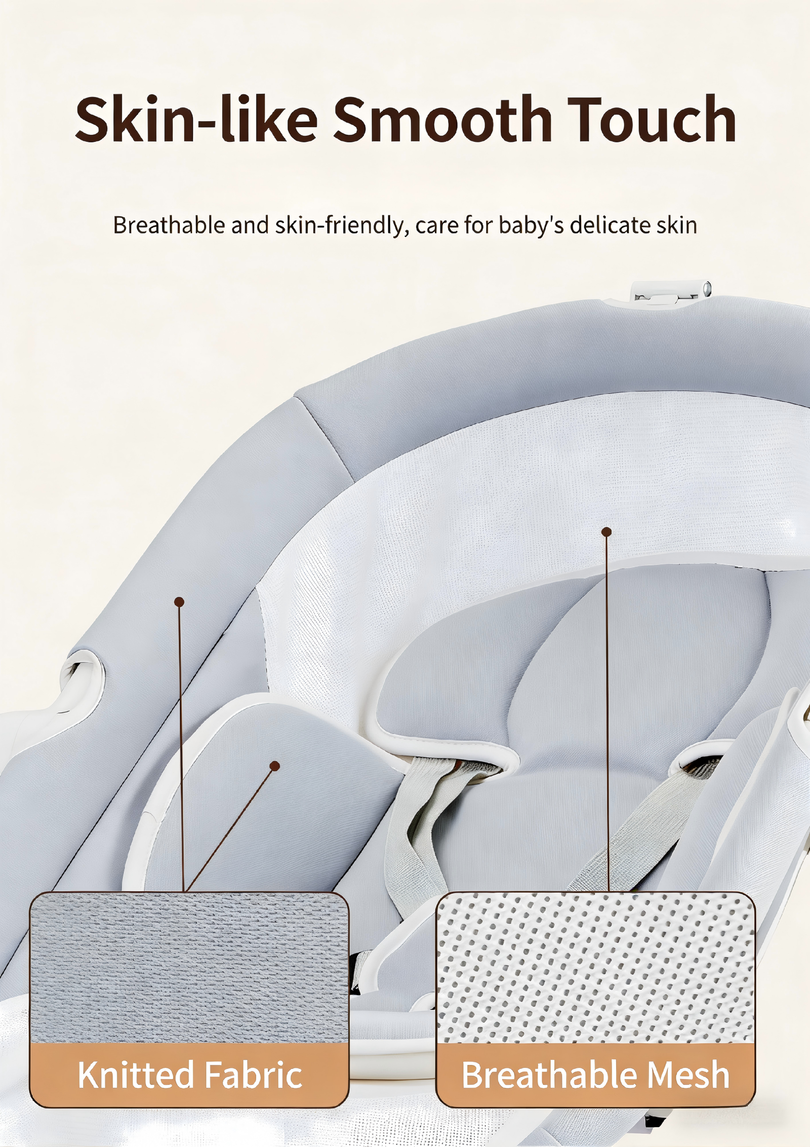 New Model Folding Baby Rocking Chair, Smart Baby Sleep Aid, Automatic Baby Sleep Machine