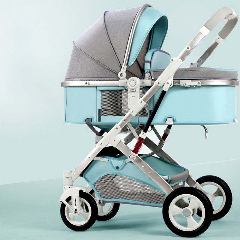 Lightweight Baby Stroller Pram Portable Travel Baby Carriage Folding Prams for Newborn 3 in 1 Baby Stroller