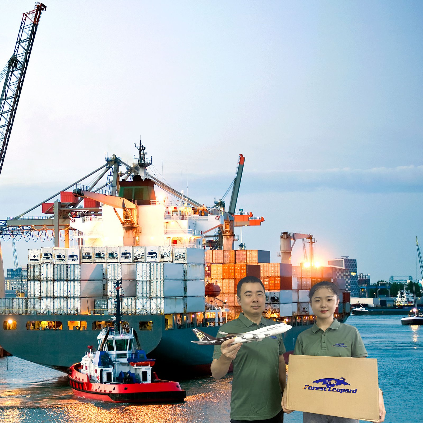 Best Logistics Agent Cheapest Rates From China to UK USA Spain FBA Sea Freight Forwarder DDP Door to Door Service