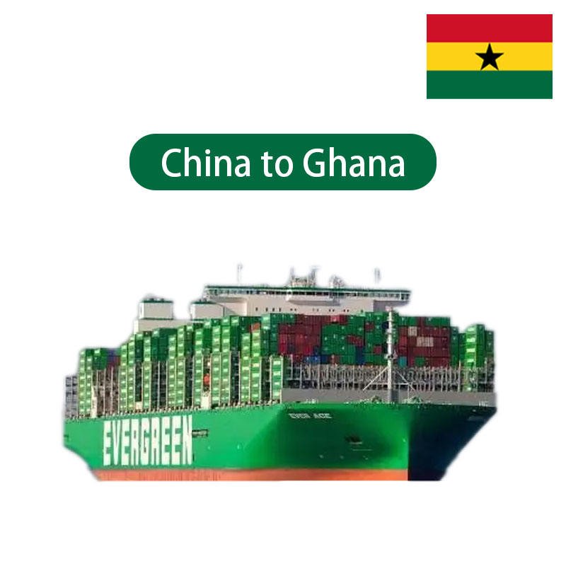 Competitive Sea Shipping Container 40ft to Ghana Tema From China All Ports Sea Shipping Agent FCL Shipping
