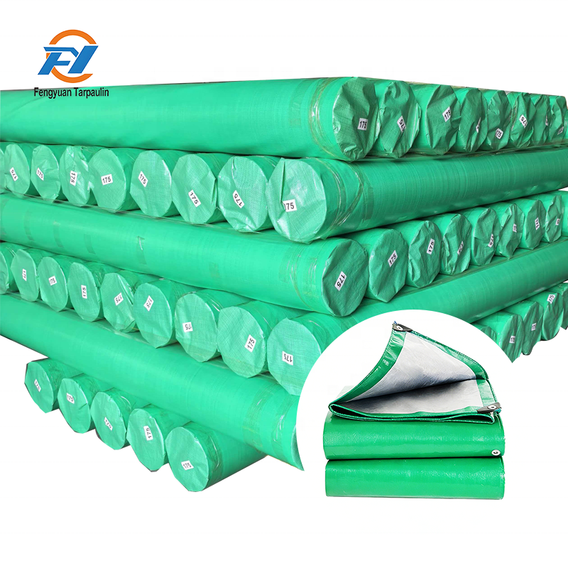 Wholesale Custom Sizes Tarp Waterproof Poly Tarpaulin Roll for Truck Covering Cargo and Warehouse Protection