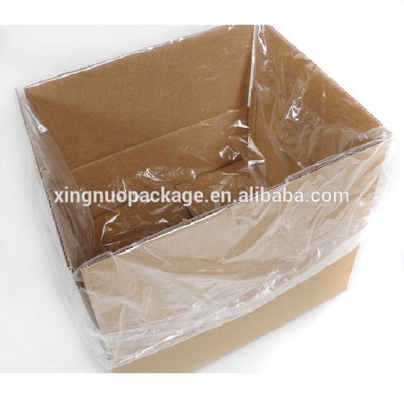 Clear Soft PE Blow Molding Moisture Proof Big Square Bottom Bag Pallet Covers