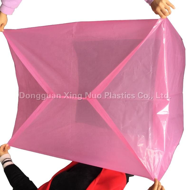 Dustproof Plastic Big Square Bottom Bag Pallet Cover