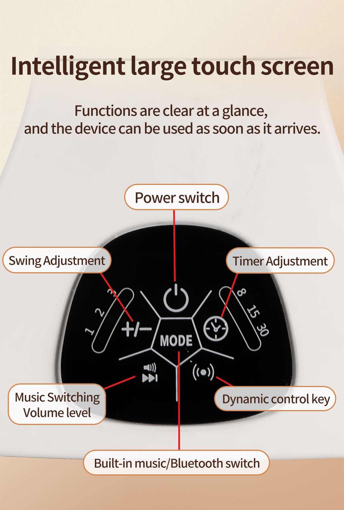 Modern Aluminum Electric Adjustable Infant Bouncer & Rocking Chair with Foldable Design Gliding Movement Ergonomic Features