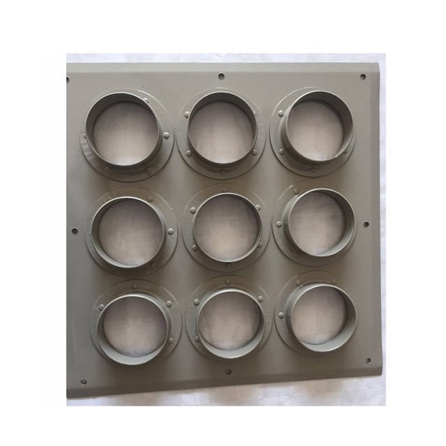 9 Holes feeder cable entry system panel for 7/8" coaxial cable,feeder-thru, 4" . used in cell tower