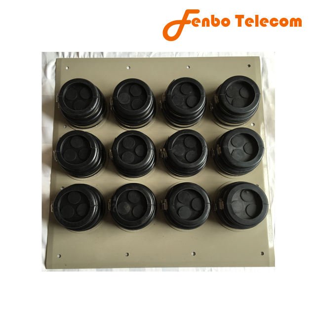 9 Holes feeder cable entry system panel for 7/8