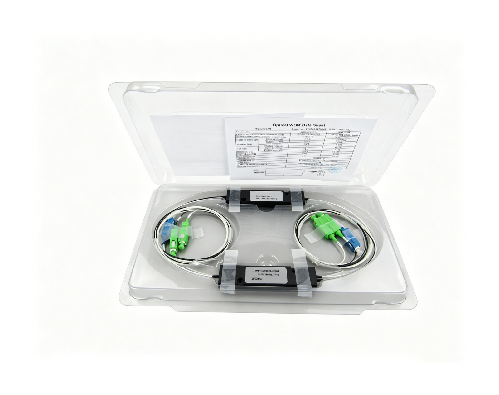 Network Fiber FWDM CWDM DWDM Solution Wavelength Division Multiplex FWDM with APC/UPC Connector