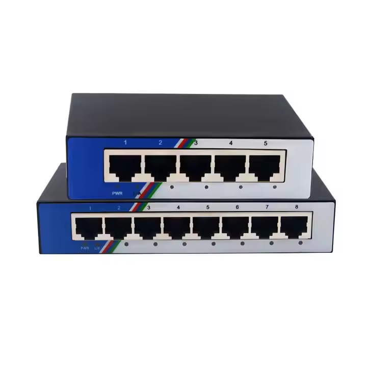 Jue Hong 5/8/10 Port Mini Ethernet Network Switch 100M 10/100 Mbps Unmanaged Splitter SNMP Function Plug Play Desktop Device