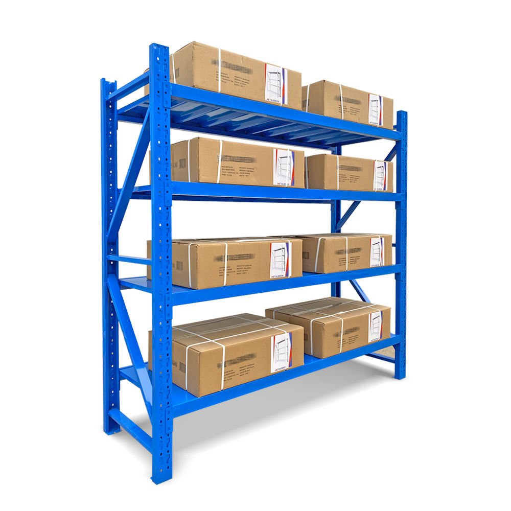 Heavy Duty 4-5 Layer Industrial Warehouse Storage Rack System 100-500kgs/level Wholesale Steel Iron Stacking Rack Carton Picking