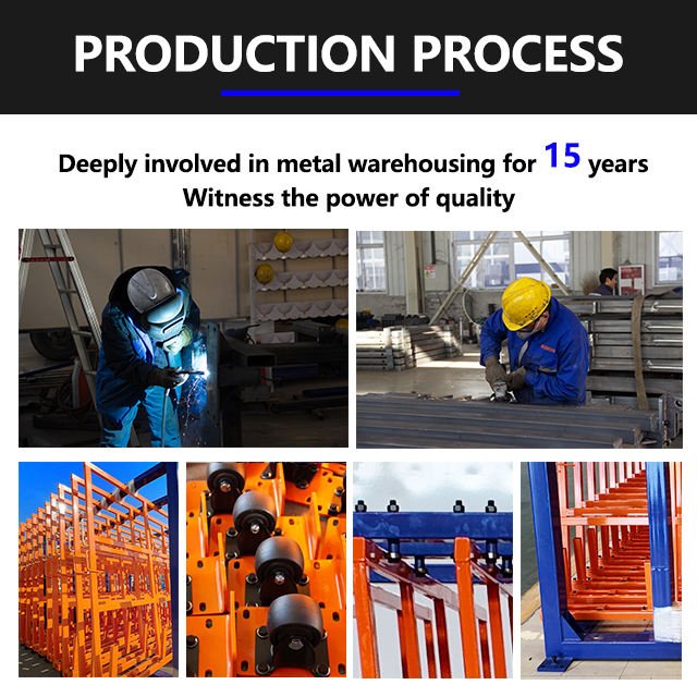 Quality Components of Intelligent Storage System Industrial Steel Warehouse Rack Foldable Large Load Capacity Storage Containers