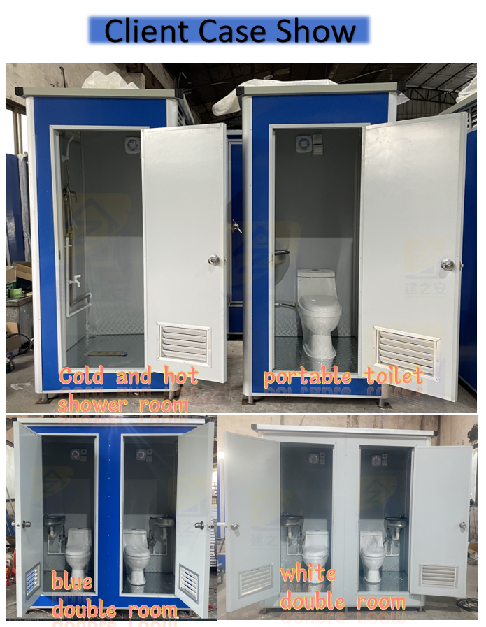 Portable Toilet Shower Prefab Bathroom Mobile House Eco-friendly Outdoor Tiny Low-price