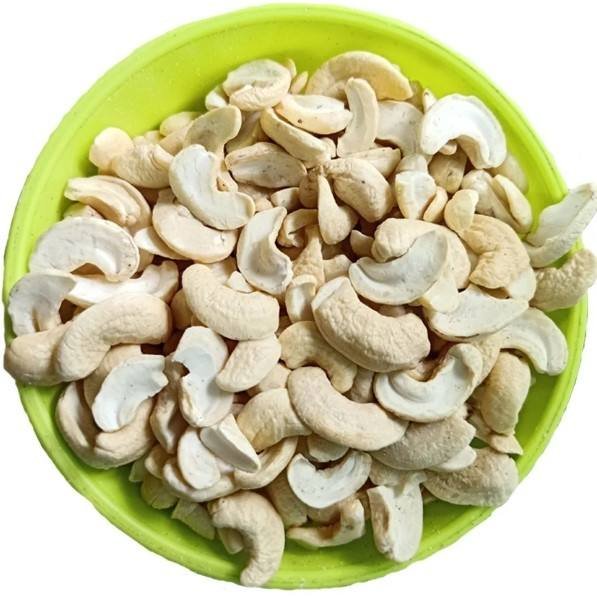 Cashew Nut WS Split White Light Yellow Kaju Cashew Kernels Cashews Dry Fruit Rich & Crunchy Kaju Exquisite and Delicious