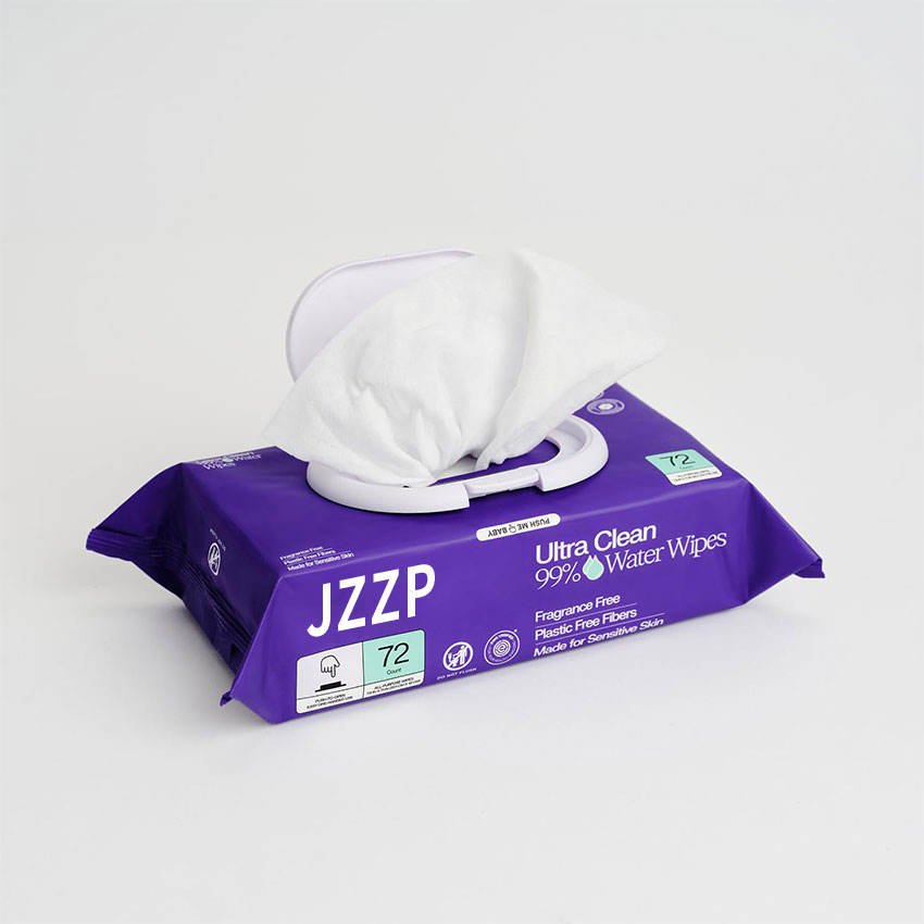 OEM ODM Wholesale Wet Wholesale Degradable Natural Plant Fiber Pure Water Based Soft Tissue Baby Wipes Daily Care Alcohol-Free