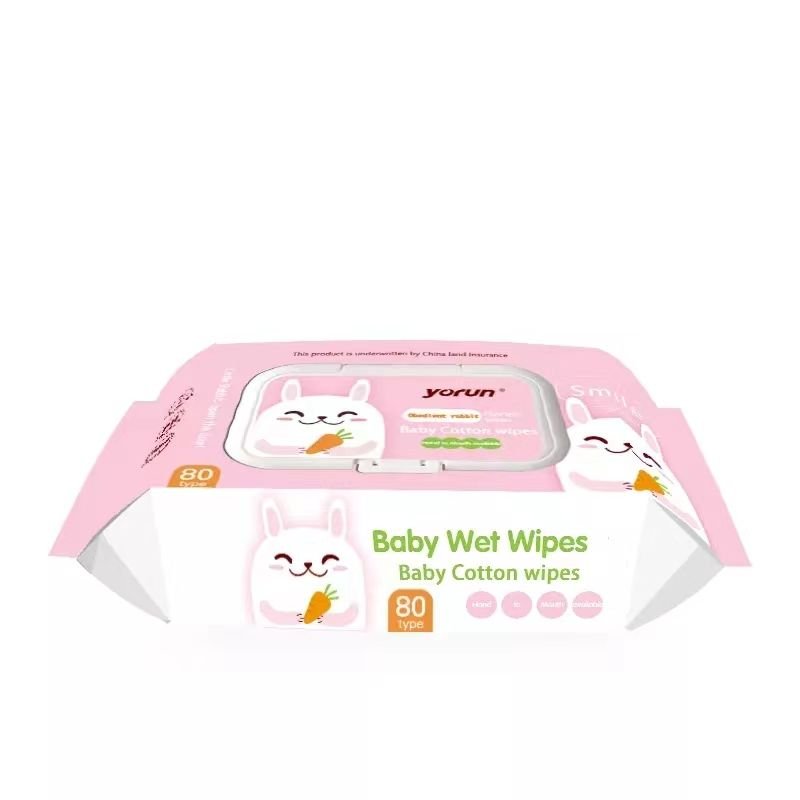 Wholesales 99.9% Water Wipes Unscented Disposable Wet Baby Wipes Non Woven Flip-Top Packs Baby wet Wipes