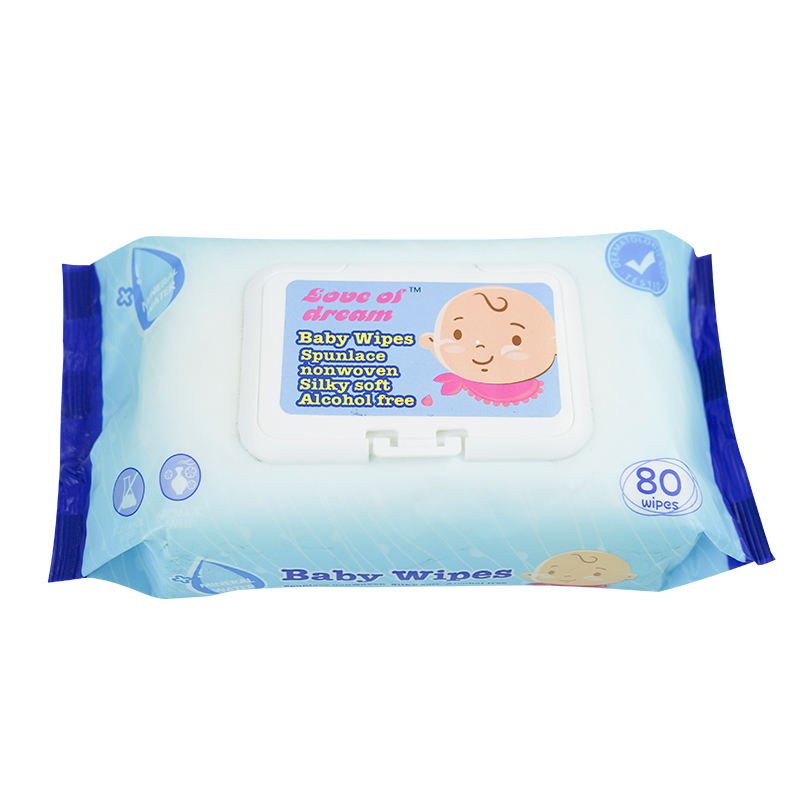 80pcs OEM Biodegradable Bamboo Baby Wet Wipes Direct Order Baby Wet Wipes