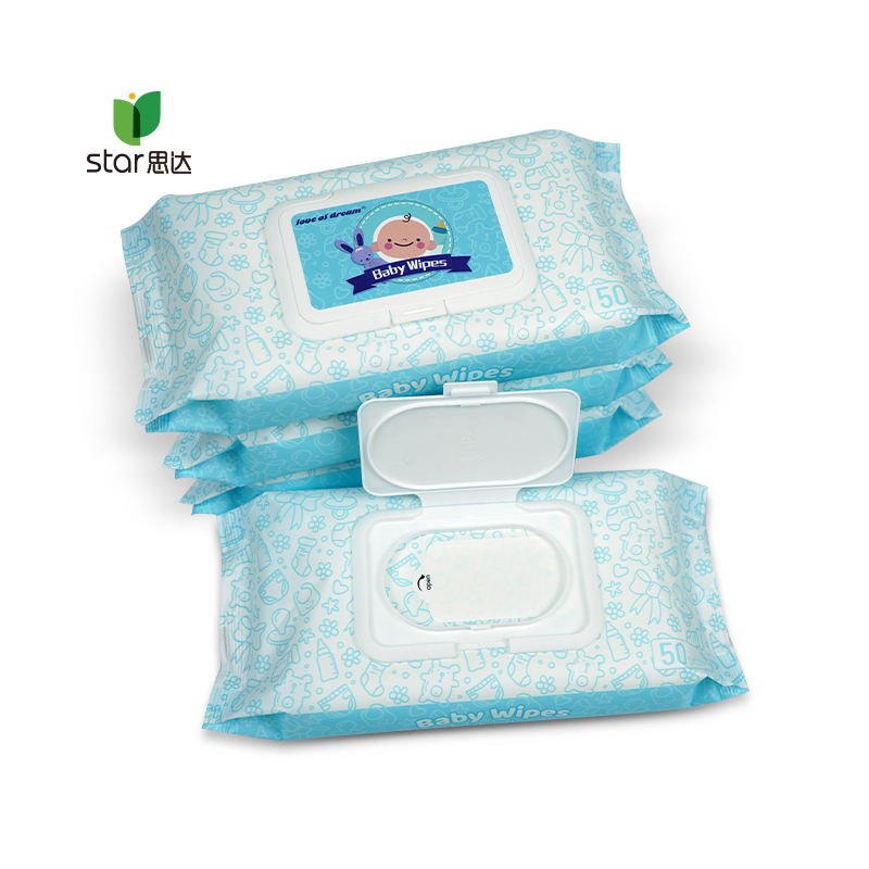 80pcs OEM Biodegradable Bamboo Baby Wet Wipes Direct Order Baby Wet Wipes