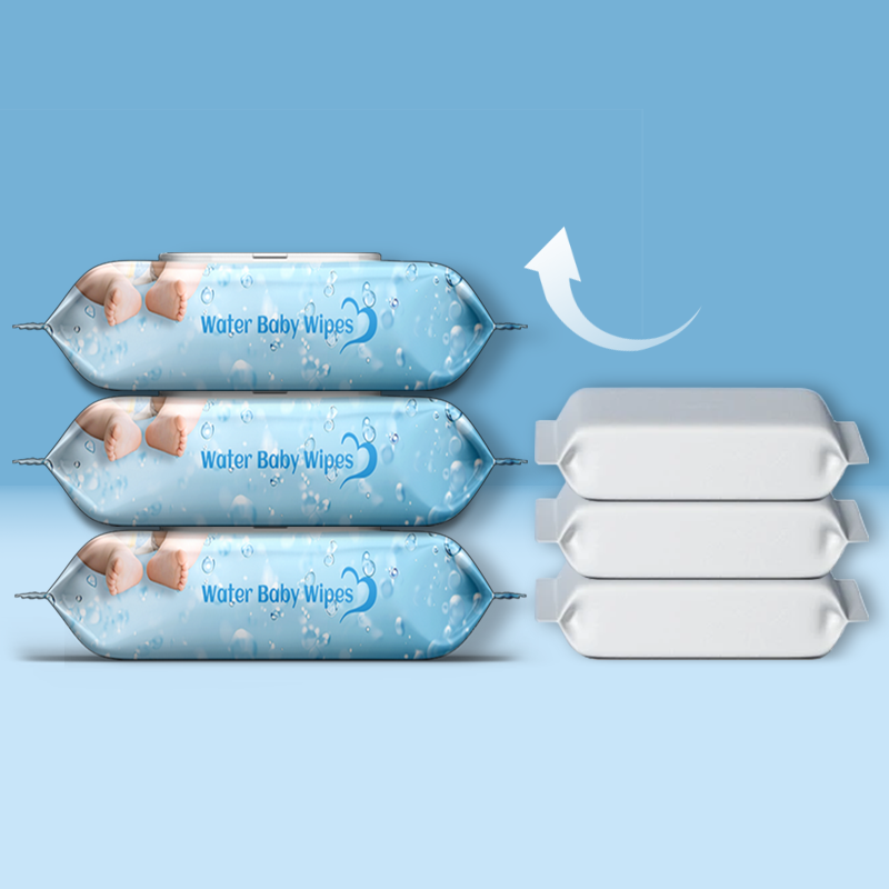 Hypoallergenic Baby Wet Wipes Alcohol-Free Fragrance-Free Ultra Soft for Newborn Sensitive Skin OEM Wholesale