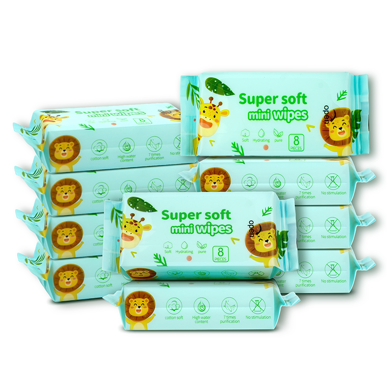 disposable Custom Private Logo Non-Woven Minr Wet Wipes