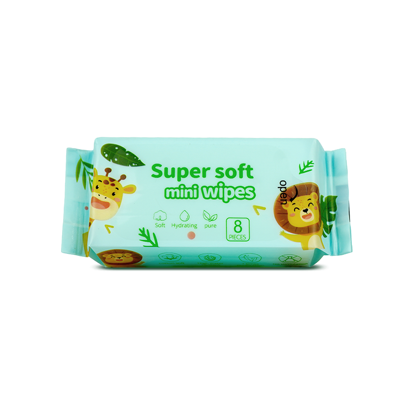 Custom Private Logo Non-Woven Mini Canister Wet Wipes