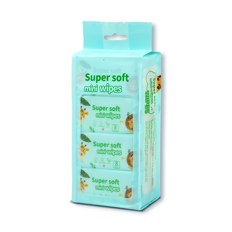 Custom Private Logo Non-Woven Mini Canister Wet Wipes