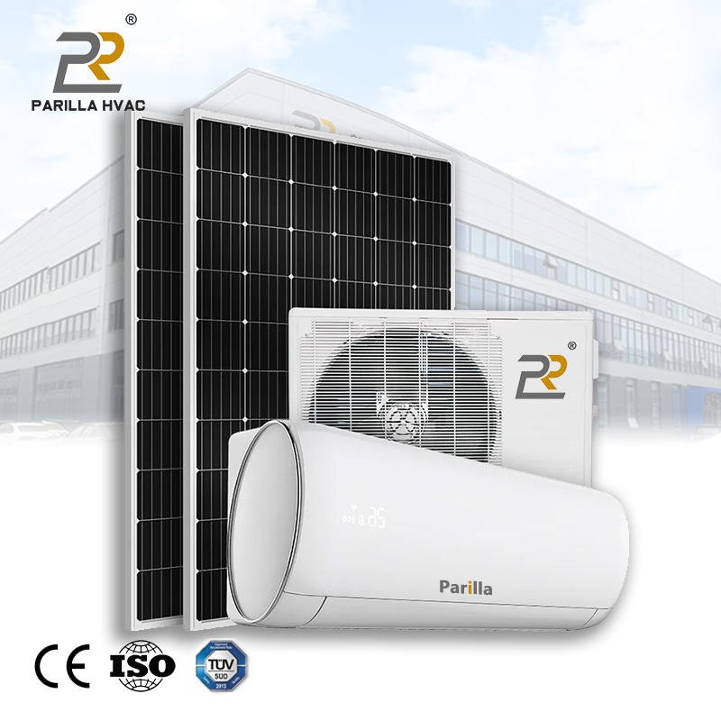CE Certified 0.75 Ton Solar Powered Window Mounted 9000 BTU Air Conditioner R32 Refrigerant Smart App/WiFi Control Outdoor RV