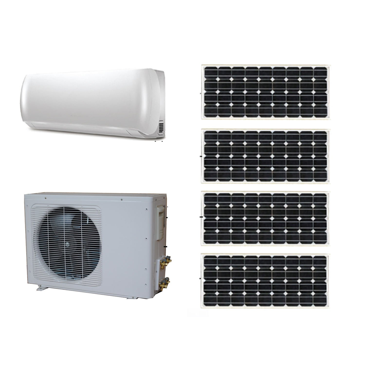 Smart Mini Split 9000Btu 12000Btu 18000Btu 24000Btu Solar Ac Room Air Conditioners Conditioner Manufacturer