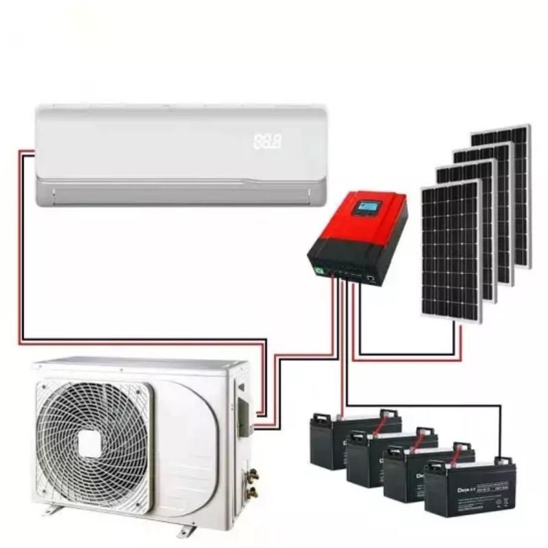 9000Btu 12000Btu 18000Btu 24000Btu Off Grid Solar Inverter Mini Split Air Conditioner Unit for Homes