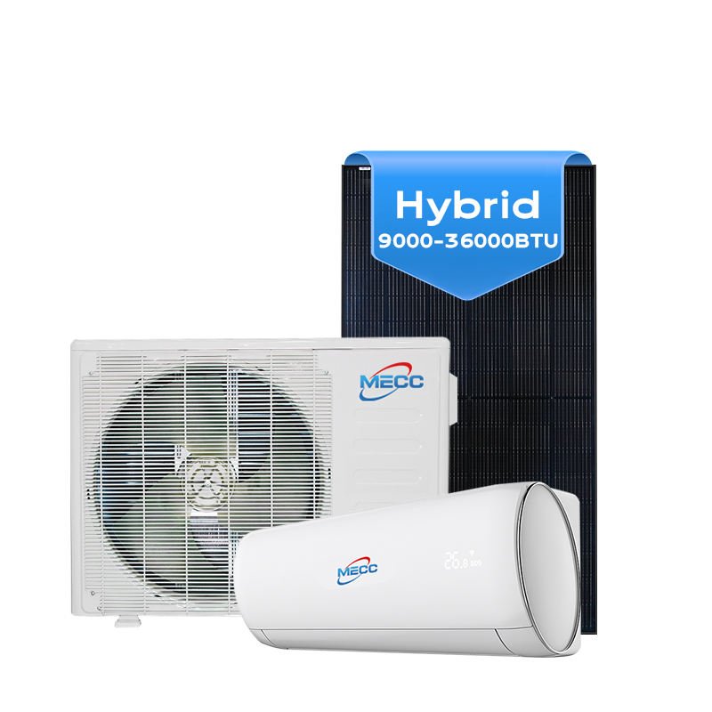 Factory Supplied Solar Air Conditioner 9000BTU 12000BTU 18000BTU 24000BTU, Off Grid/On Grid, 2025 Best for Home & Commercial Use