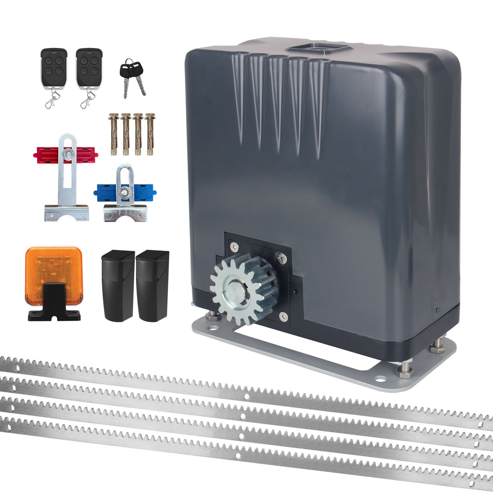 Autogate JUJIANG 1000KGS Heavy Duty B024 Slide Remote Smart Solar Panel System Smart Solar Panel System Gate Motor