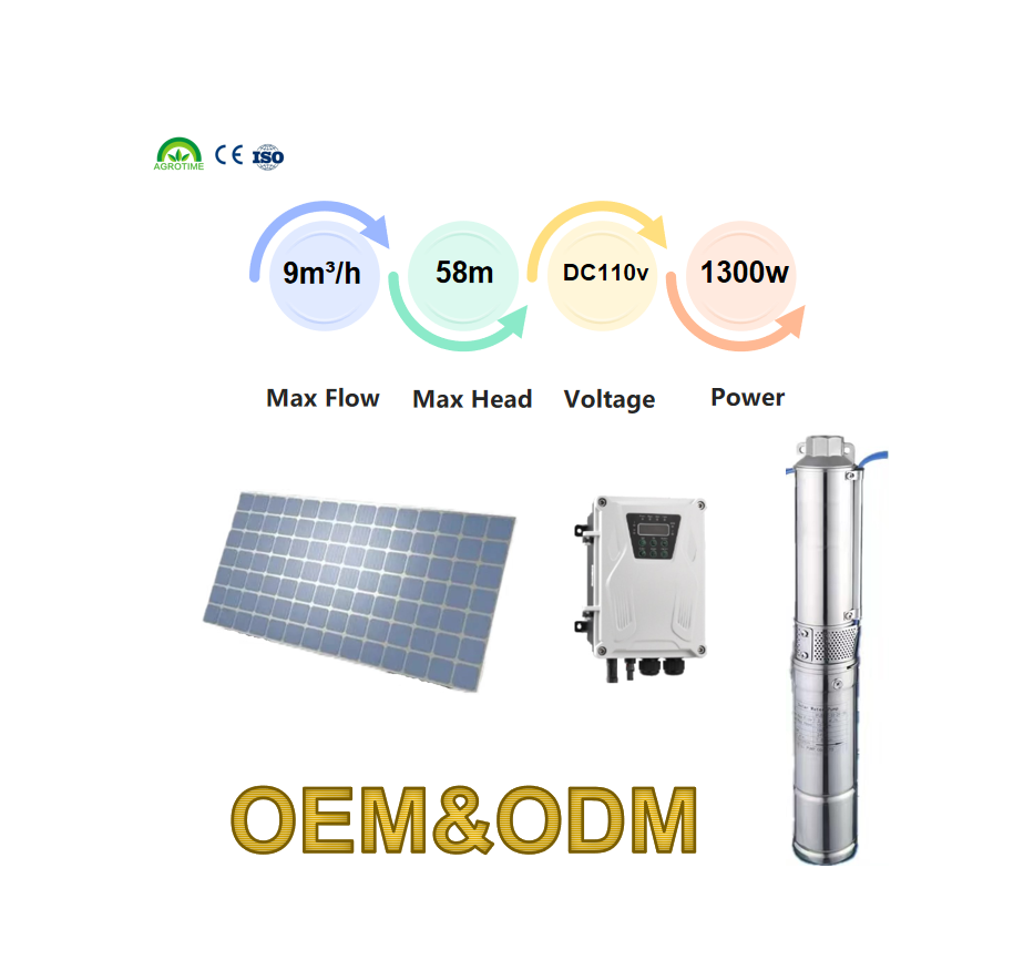 3 Inch Brushless DC Motor Solar Irrigation Water Pump with Stainless Steel Impeller Low Pressure 48V 3m Cable OEM Suction3 Inch Brushless DC Motor Solar Irrigation Water Pump with Stainless Steel Impeller Low Pressure 48V 3m Cable OEM Suction