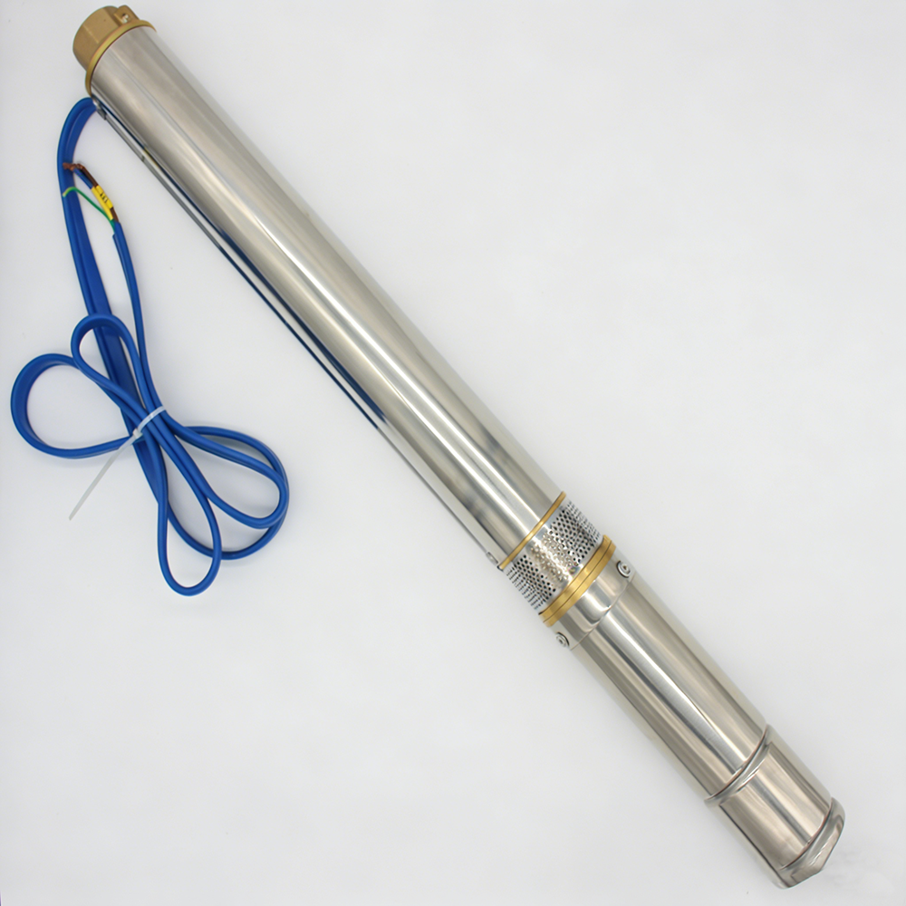 Stainless Steel Single-Stage Electric High-Pressure Solar Deep Well Pump Irrigation Agriculture Centrifugal Motor Customizable