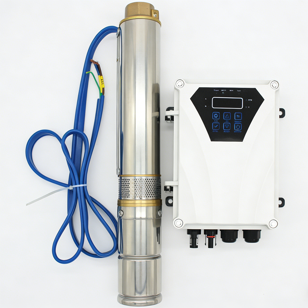 Stainless Steel Single-Stage Electric High-Pressure Solar Deep Well Pump Irrigation Agriculture Centrifugal Motor Customizable
