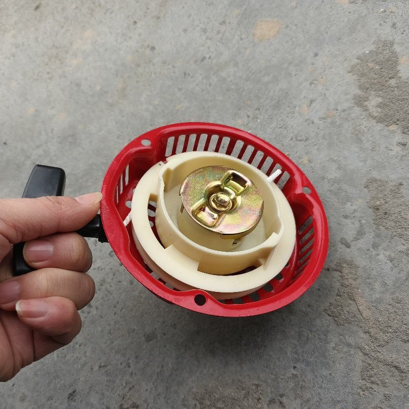 Recoil Pull Starter 3 Hole Traction Reversing Starter Replacement Generator Lawn Mower Engine Recoil Starter Pull Start