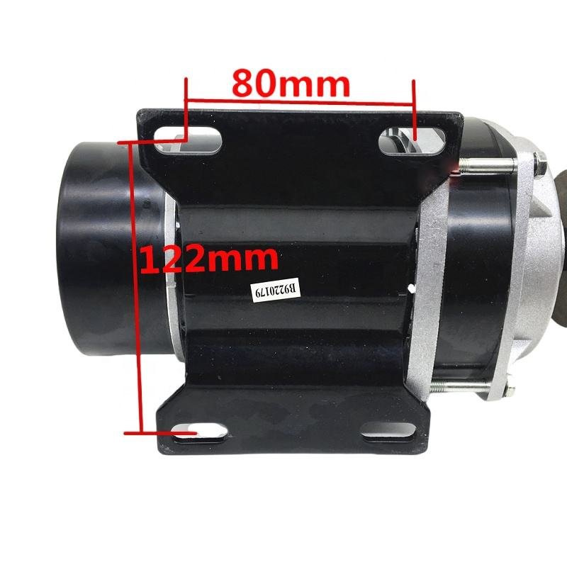 48V 650W MY1020ZXF Dual Pulley Brushed DC Motor for Solar-Powered Devices