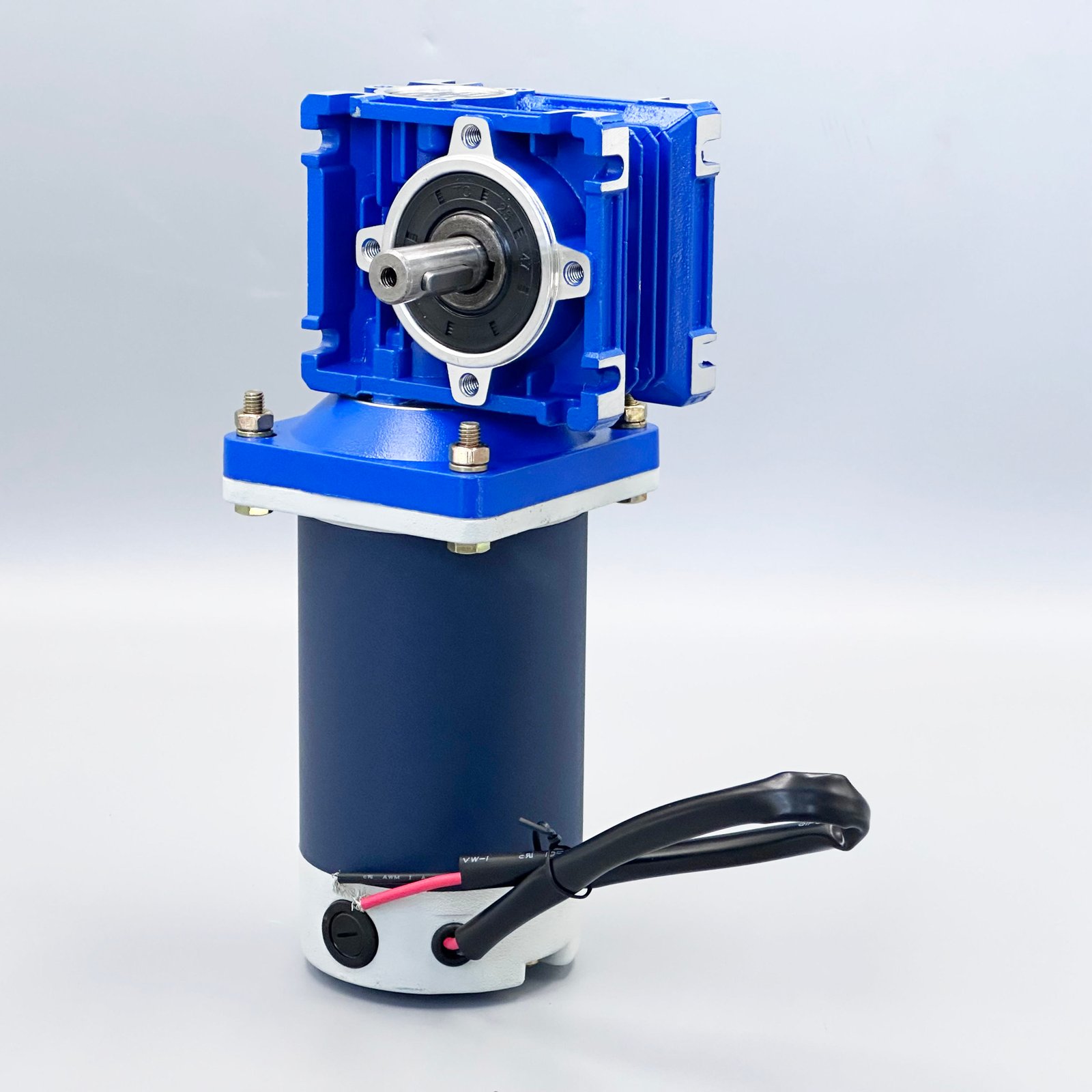 Energy Efficient Brushed DC Motor 250W 12V 24V with Planetary Speed Reducer for Solar Powered Equipment