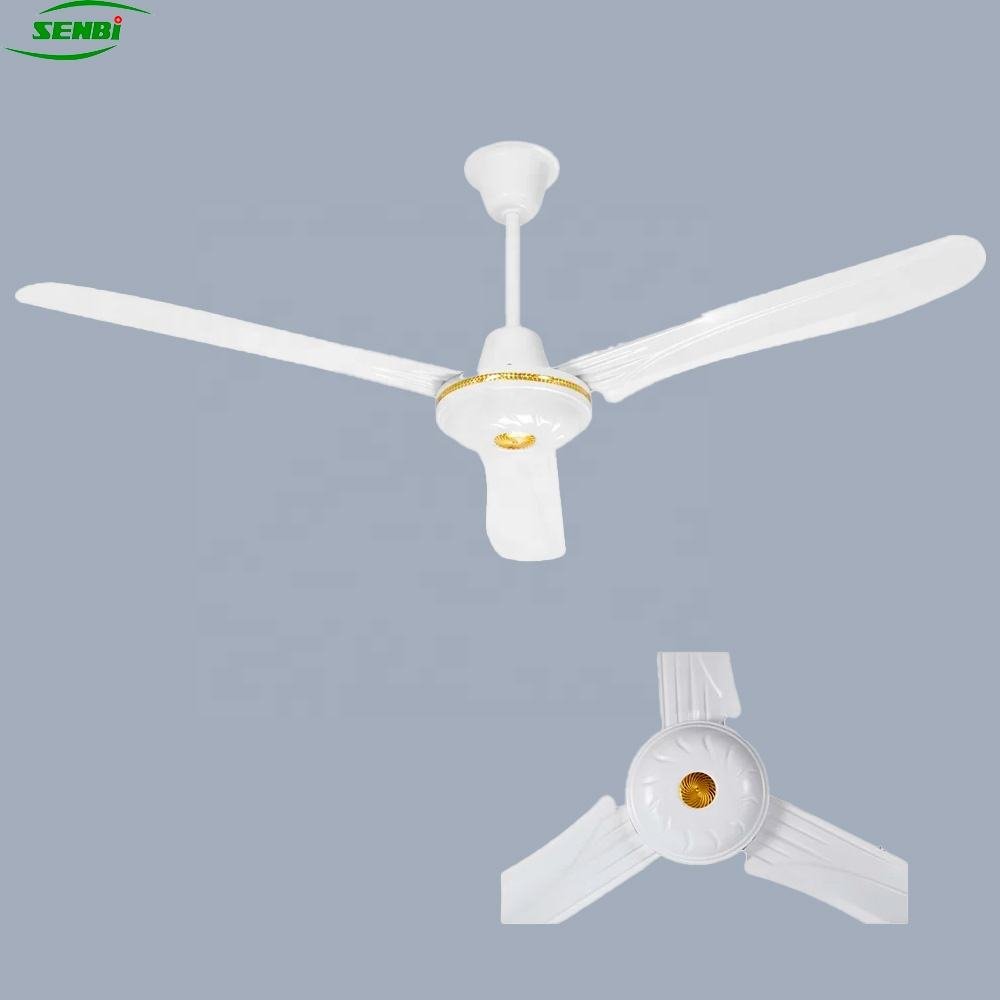 Home Appliances 56 Inch 24 Volt Solar Ceiling Fan AC DC Ceiling Fans With Copper Motter