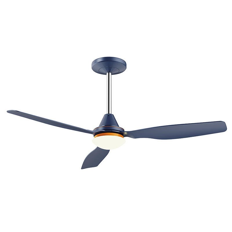 Brushless DC Motor 48 Inch LED Ceiling Fan with Light Remote Control Solar/Electric/Battery Powered for Outdoor & RV/Hotel Use